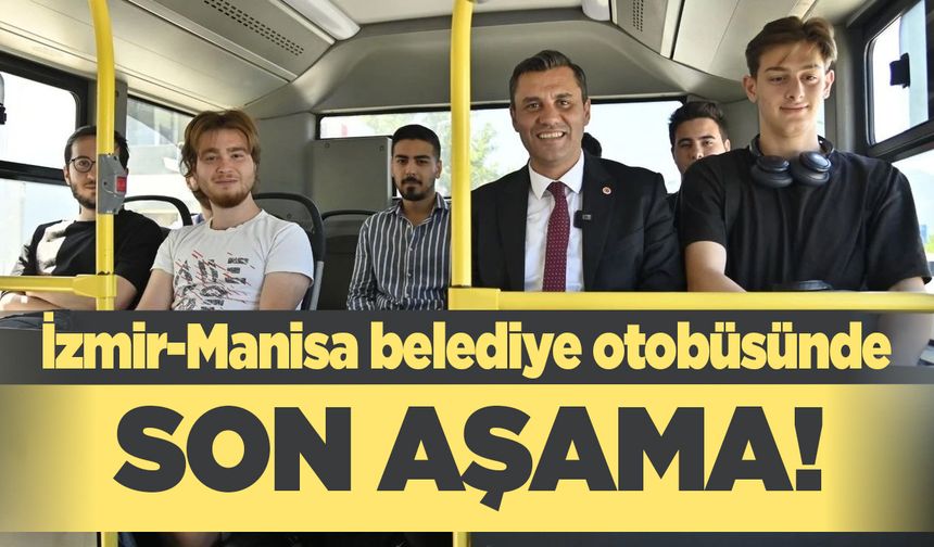 Manisa-İzmir arasında ulaşım için önemli iş birliği!