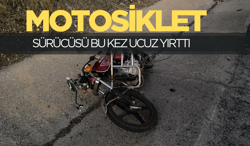 Motosiklet ile otomobil çarpıştı: 1 ağır yaralı