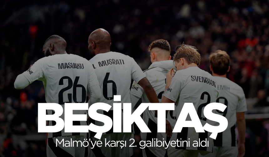 Beşiktaş, Avrupa Ligi’nde evinde ilk galibiyetini aldı