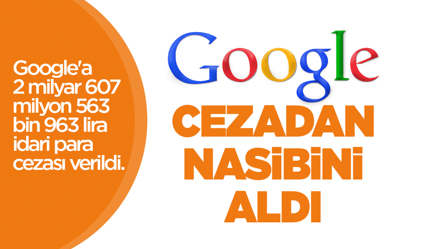 Google'da Rekabet Kurulu'ndan ceza aldı