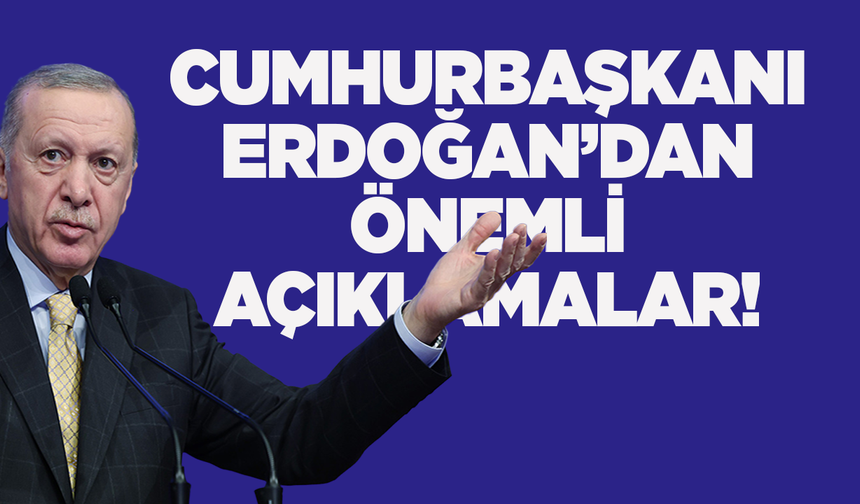 Cumhurbaşkanı Erdoğan, Sakarya 8. Olağan İl Kongresinde önemli açıklamalar yapıyor