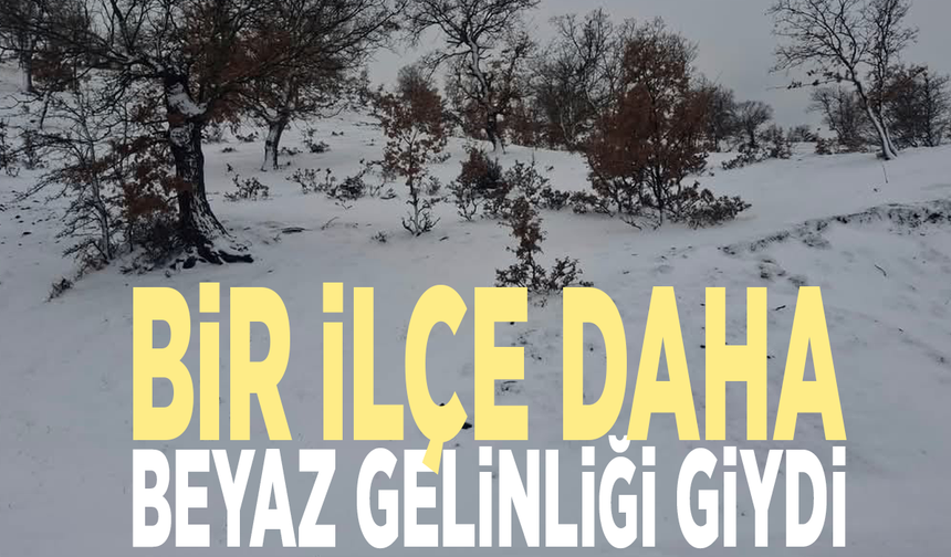 Bir ilçe daha beyaz gelinliği giydi