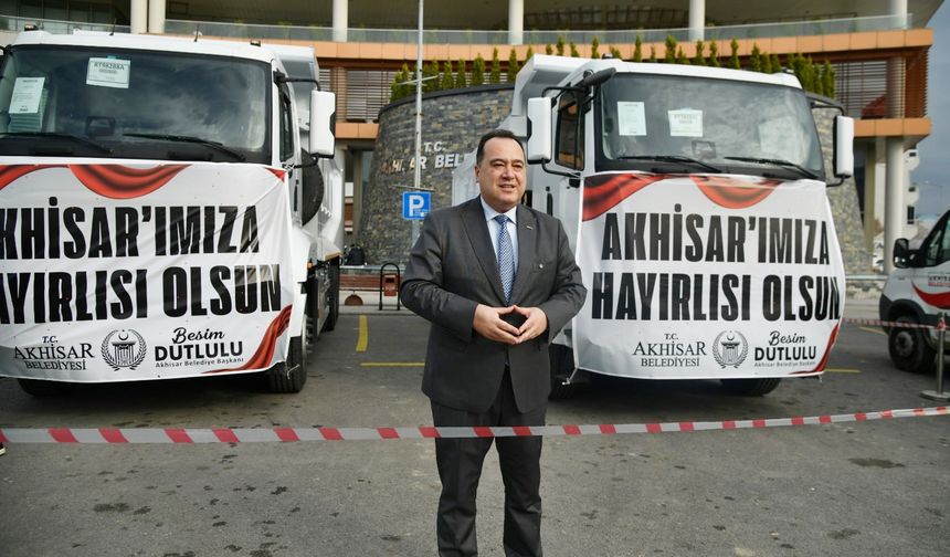 Akhisar Belediyesi araç filosunu güçlendiriyor