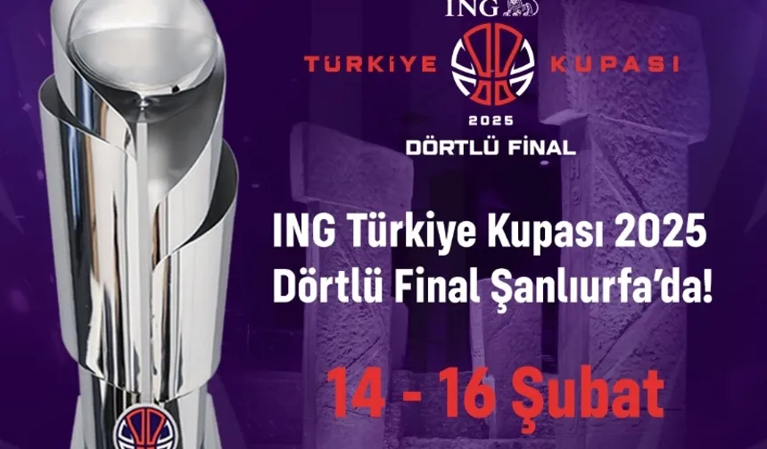 ING Türkiye Kupası Final Four heyecanı Şanlıurfa'da