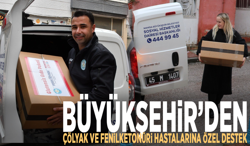 Büyükşehir’den Çölyak ve Fenilketonüri hastalarına özel destek