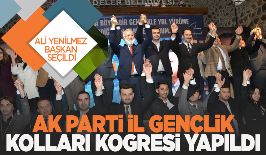 AK Parti Manisa İl Gençlik Kolları başkanı Ali Yenilmez oldu