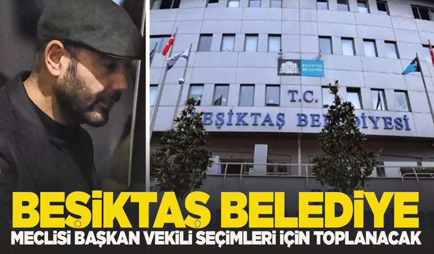 Beşiktaş Belediye Meclisi başkan vekili seçimleri için toplanacak