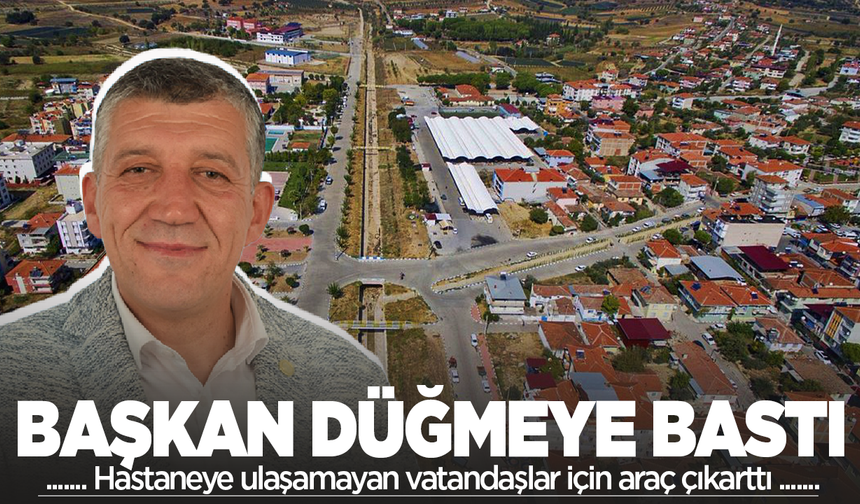 Köprübaşı Belediyesi düğmeye bastı: Artık o mahallelerde hastaneye rahatça ulaşabilecek!
