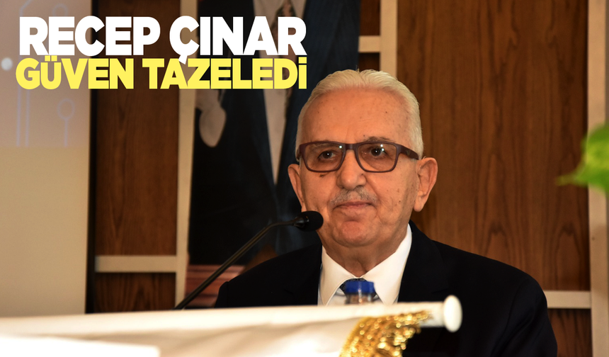 Recep Çınar güven tazeledi