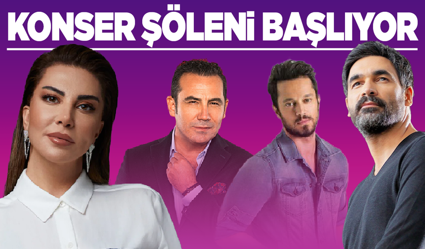 Manisa'da konser şöleni başlıyor