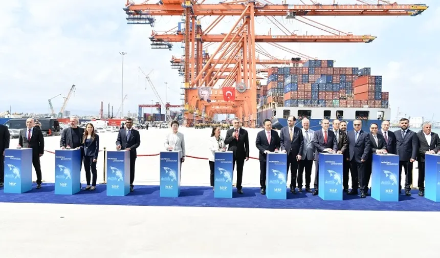 Mersin Uluslararası Limanı'ndan 455 milyon dolarlık yatırım