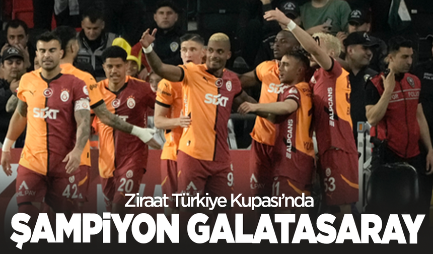 Galatasaray'ın kupa coşkusu