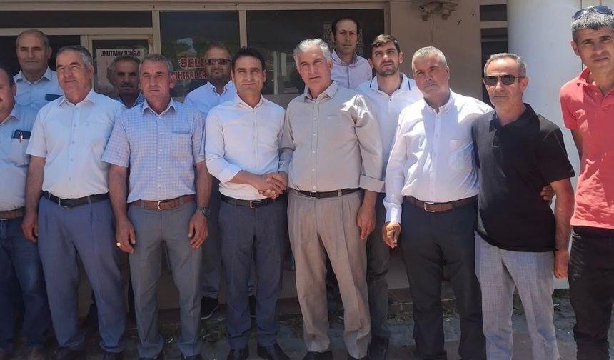 Muhtarlardan Ustacı'ya güvenoyu