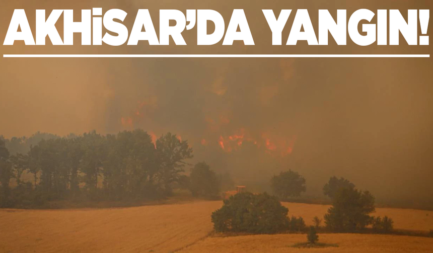 Akhisar'da Orman Yangınına Hızlı Müdahale: 273 Personel Görevde