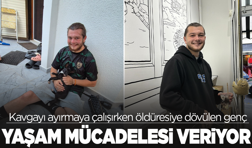 Sadece kavgayı ayırmak istemişti: Şimdi yaşam savaşı veriyor!
