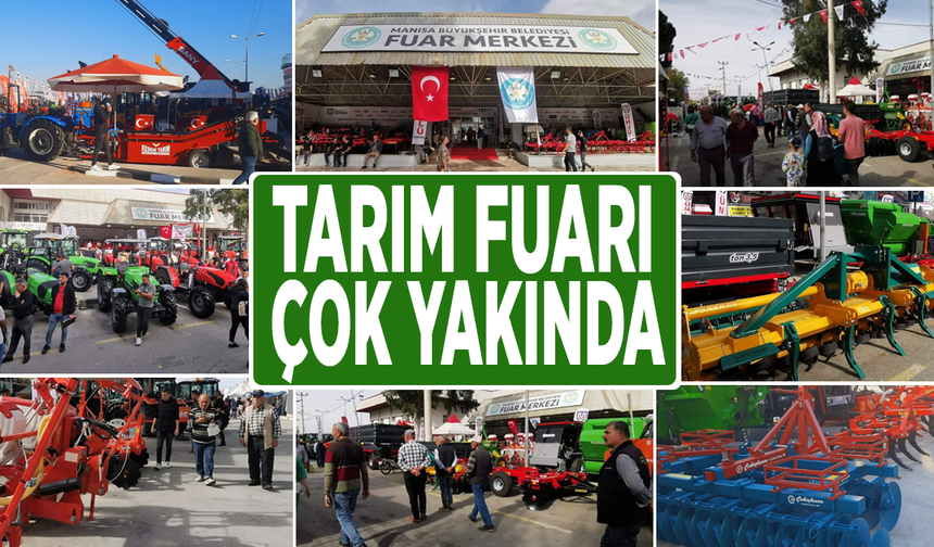 Tarım Fuarı çok yakında...