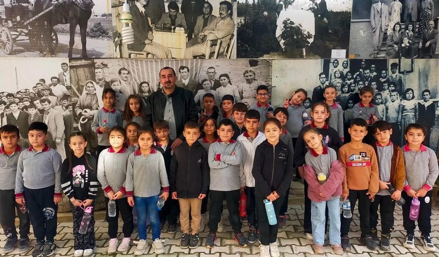 Minik öğrencilerden müze ziyareti