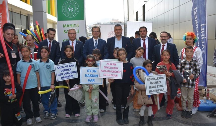 İlçede Dünya Çocuk Hakları Günü kutlandı
