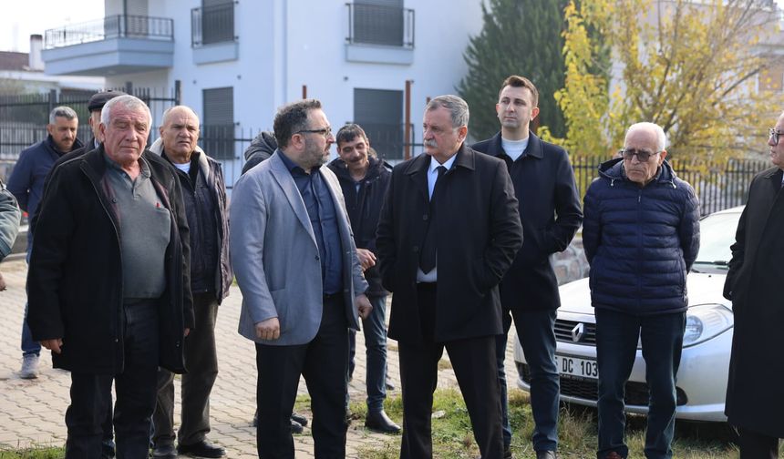 Başkan Balaban mahalle ziyaretlerine Gülbahçe ilde devam etti