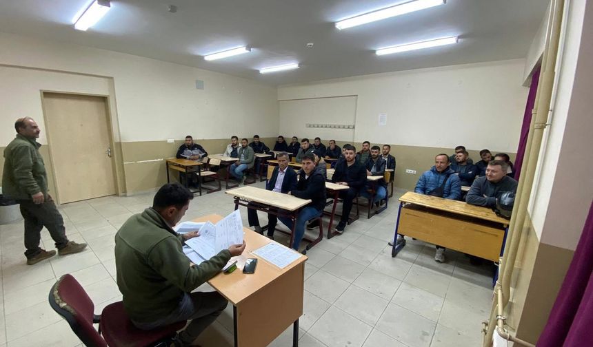 İlçede Avcılık Kursu başladı