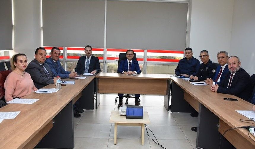 İlçede bağımlılıkla mücadelede 2025 yılı değerlendirildi