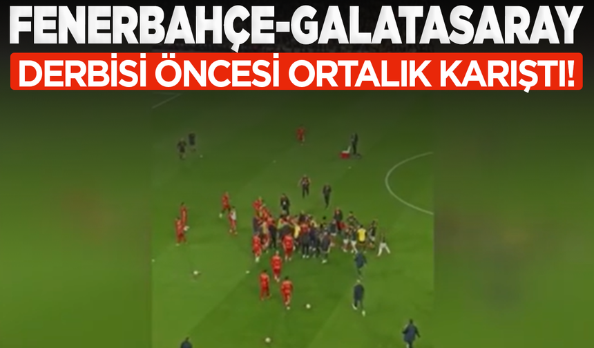 Fenerbahçe-Galatasaray derbisi öncesi ortalık karıştı!