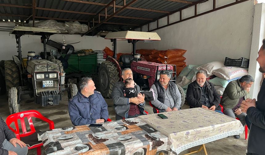 Kaymakam Güngör mahalle halkıyla buluştu