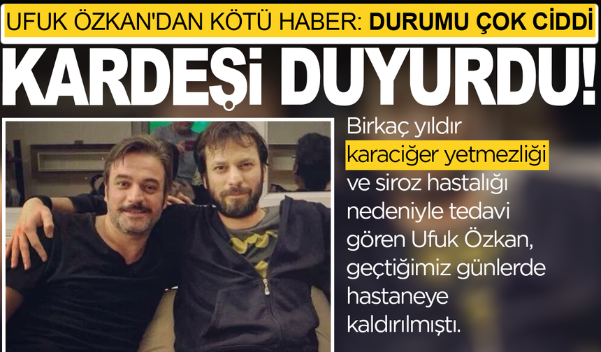 Umut Özkan'dan kötü haber