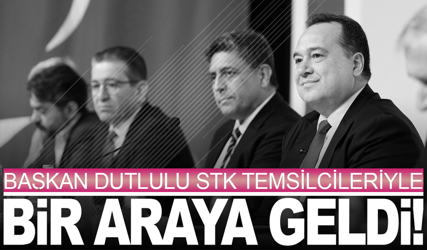 Başkan Besim Dutlulu, Demirci’de STK Temsilcileriyle Bir Araya Geldi