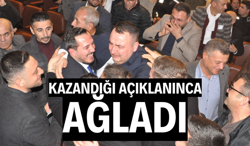 Kazandığı açıklananınca ağladı