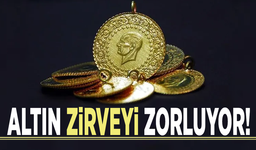 Altın zirveyi zorluyor!