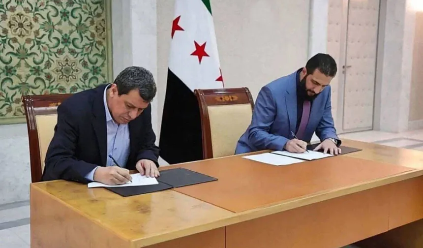 Şam yönetimi ve SDG anlaştı