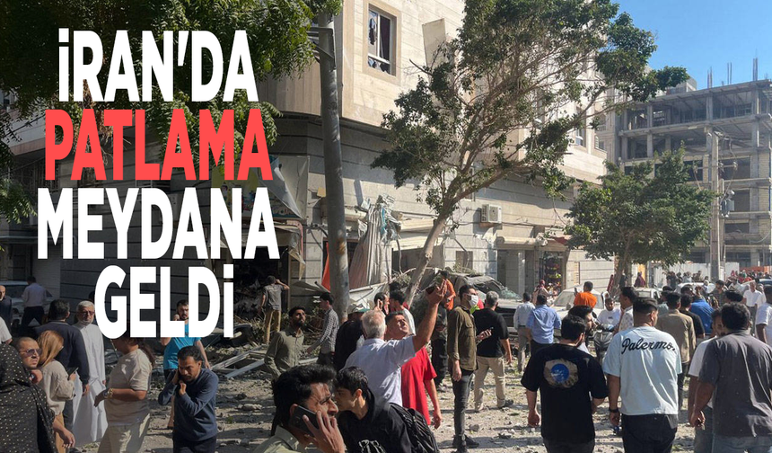 İran'da patlama meydana geldi
