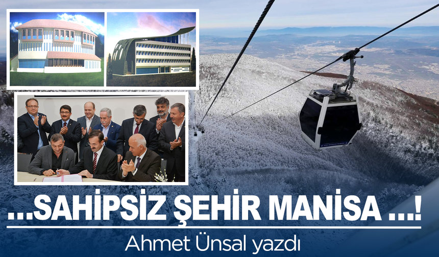 …Sahipsiz şehir Manisa …!