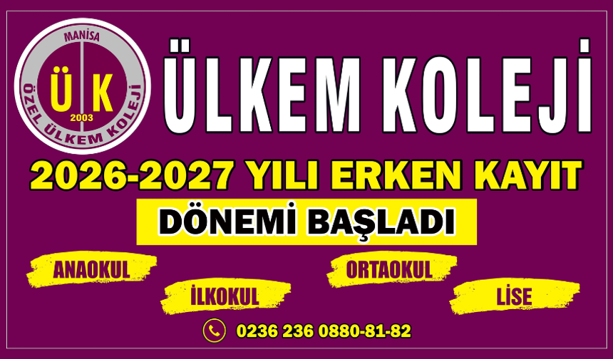 Ülkem koleji reklamı