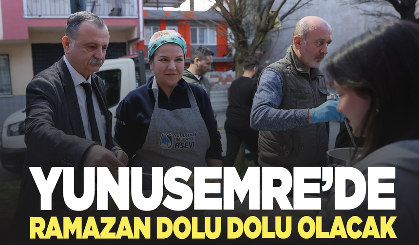 Yunusemre'de bu yıl Ramazan dolu dolu geçecek