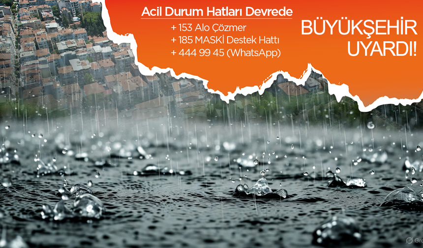 Manisa İçin "Kuvvetli Yağış" Alarmı: Büyükşehir Ekipleri Teyakkuzda!