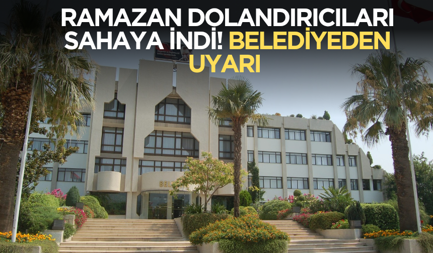 Salihli Belediyesi’nden Bağış Uyarısı