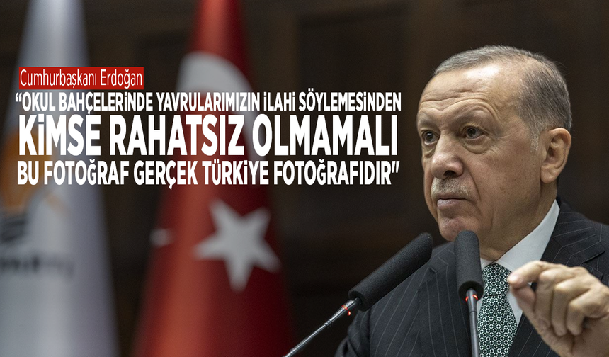 Cumhurbaşkanı Erdoğan grup toplantısında konuştu