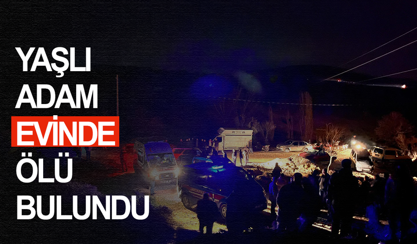 Yaşlı adam dağ evinde ölü bulundu