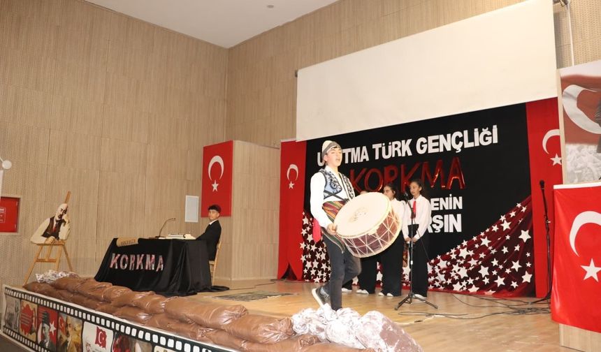 Selendi’de İstiklal Marşı’nın kabulünün 105. yılı anıldı