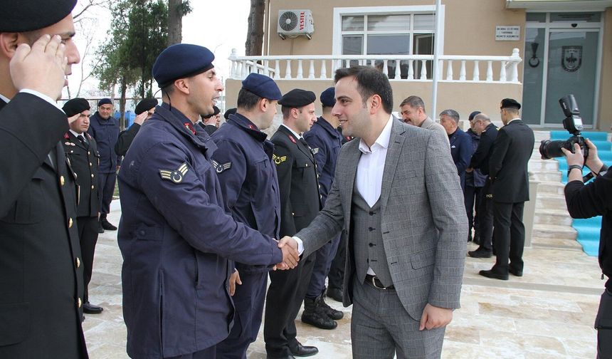 Kaymakam Altuntaş'tan kurumlara bayram ziyareti