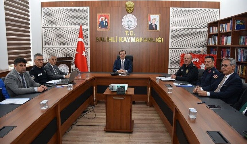 İlçede ‘Güvenlik ve Asayiş’ masaya yatırıldı