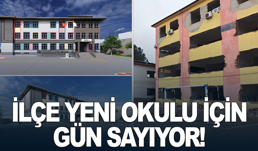 Demirci’de Okul Yenileniyor: Eski Bina Yıkıldı