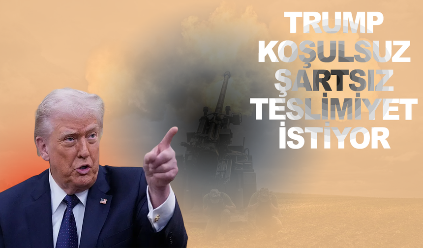 Trump'tan yeni 'İran' açıklaması: 'Tek anlaşma koşulsuz teslimiyet!'