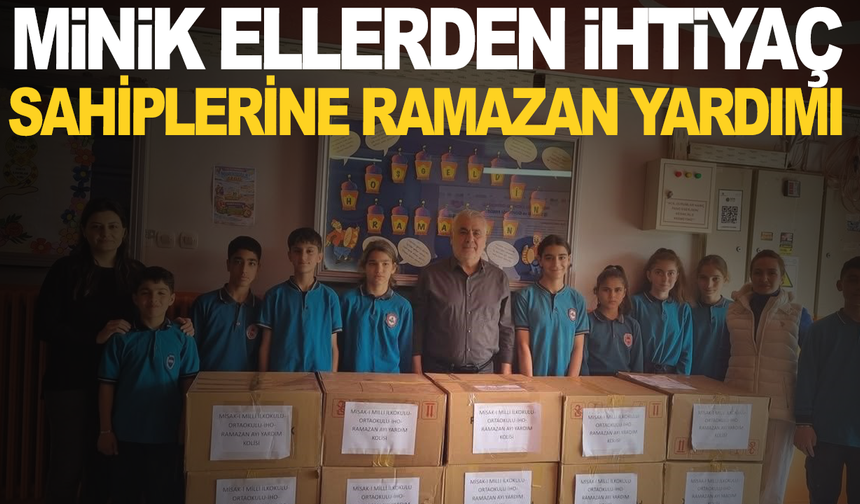 Manisalı Öğrenciler Ramazan Kolileriyle Gönülleri Fethetti