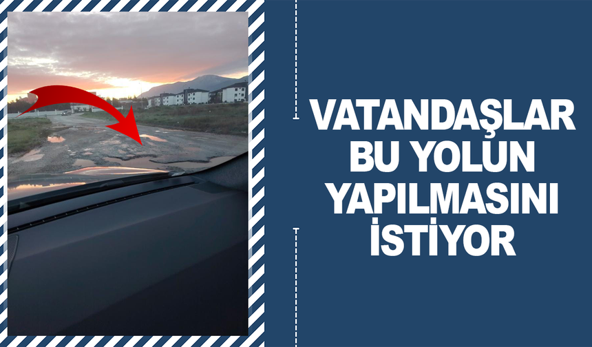 Sürücüler bu yolda köşe kapmaca oynuyor