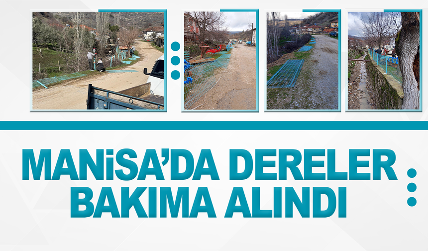 Tehlike arz eden dereler güvenli hale getiriliyor