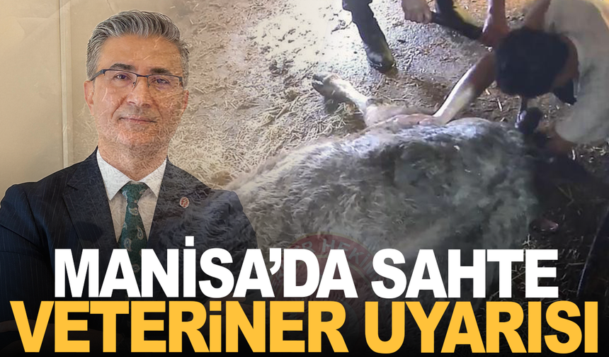 Manisa’da Sahte Veteriner Uyarısı