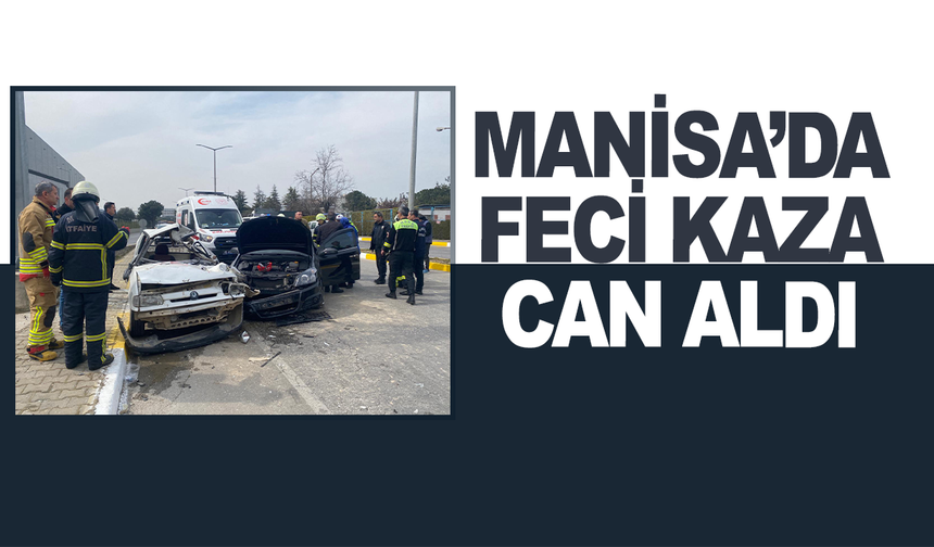 Refüje çarpıp karşı şeride geçen otomobil başka araca çarptı: 1 ölü